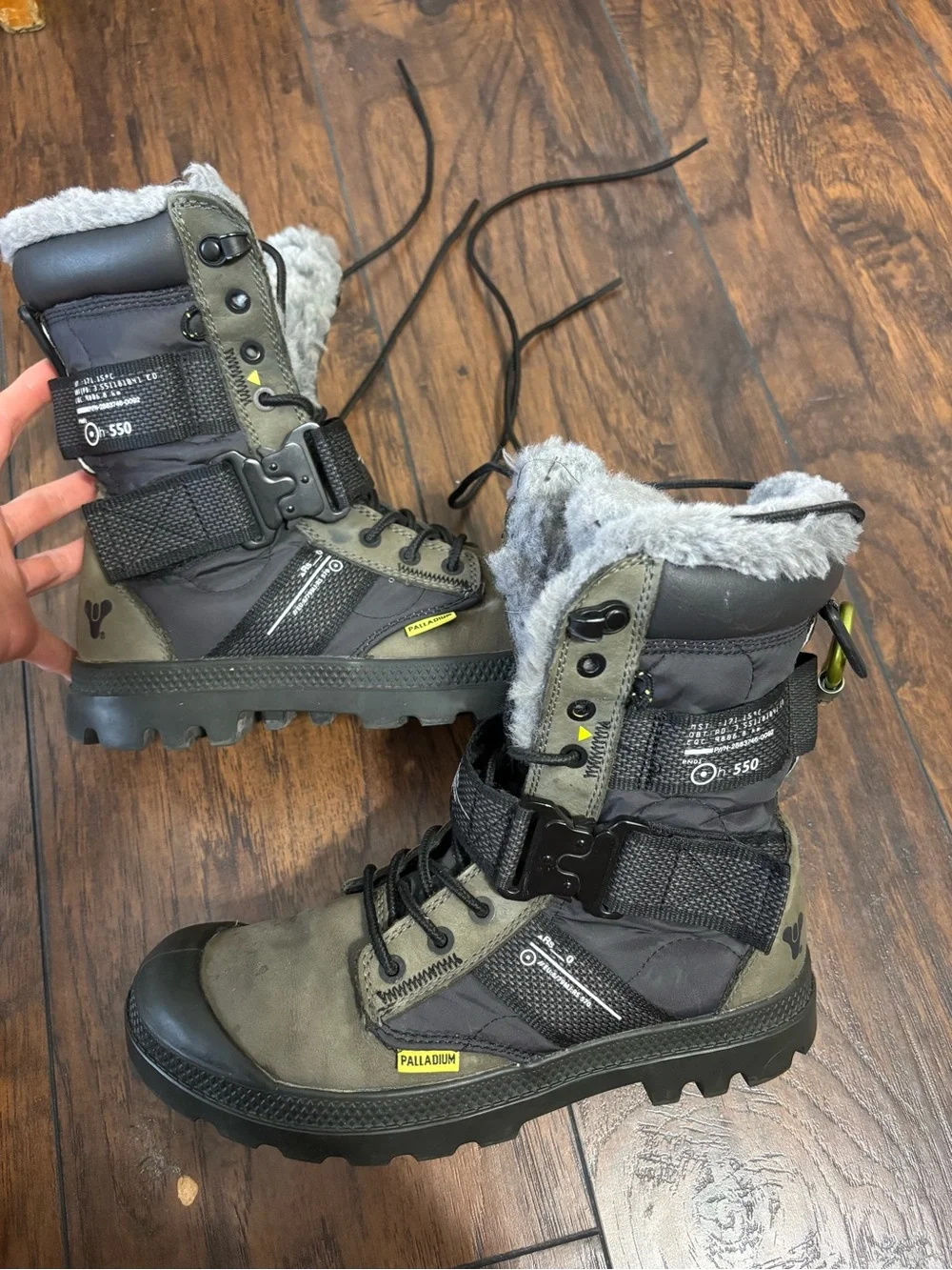 Palladium Destiny 2 Europa Tactical Boots size 5.5